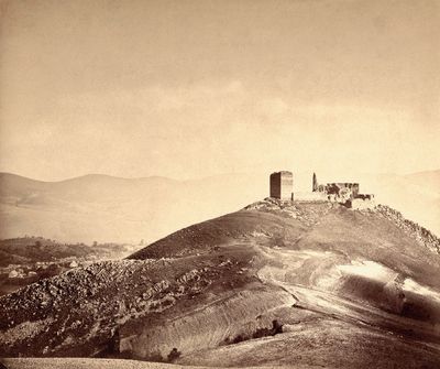 A toroczkószentgyörgyi várrom, 1872
